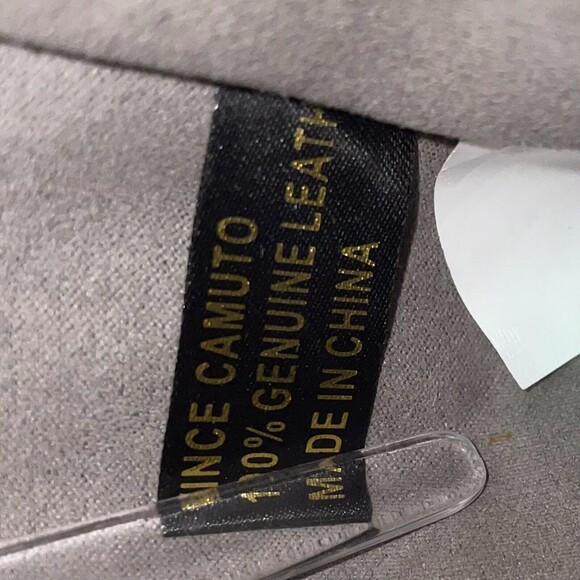 Vince Camuto Axmin Satchel Black Bublam Leather Crossbody Top Handle Bag Purse - Picture 12 of 12